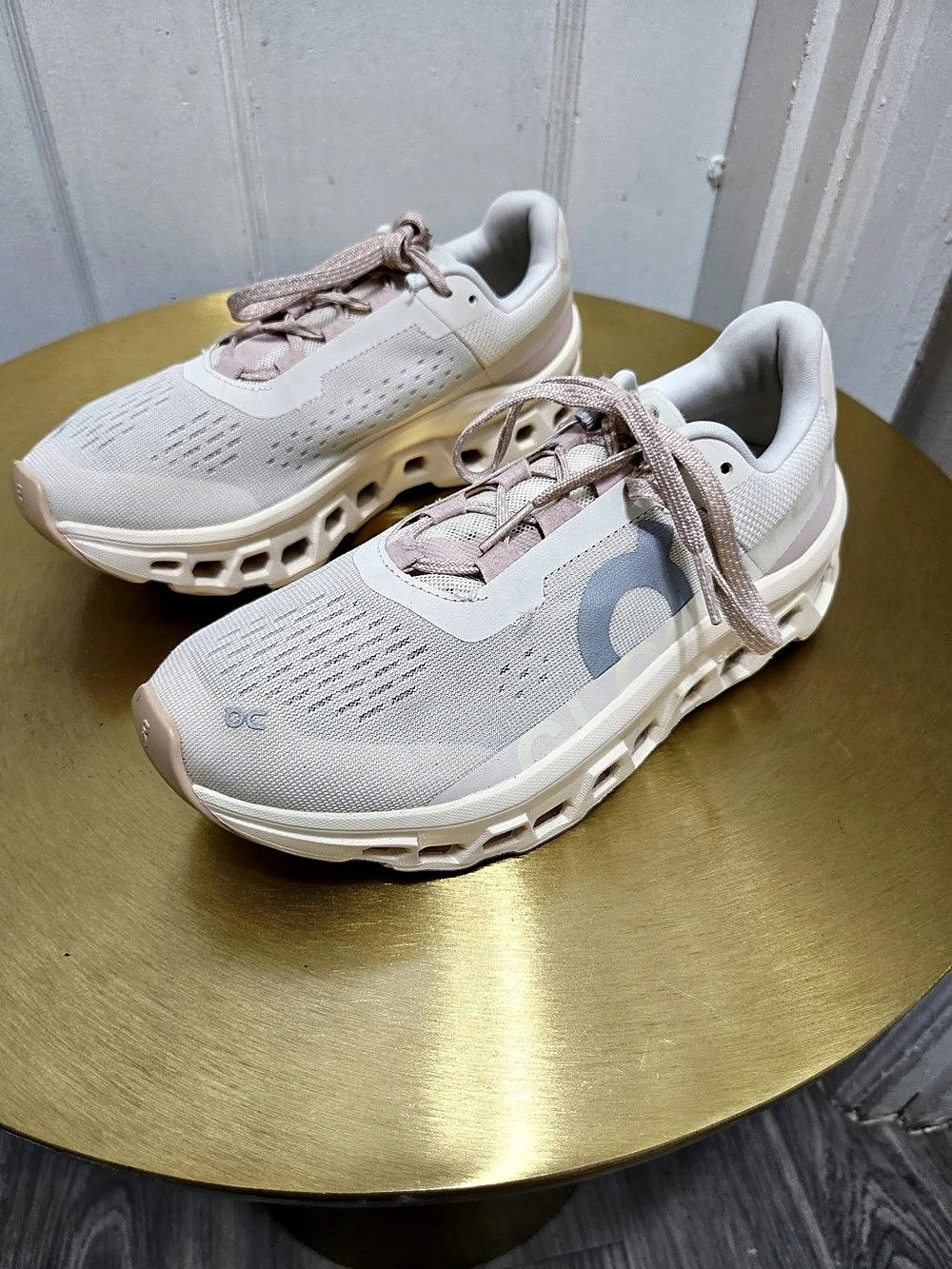 On Cloudmonster Women’s Sneaker in pink